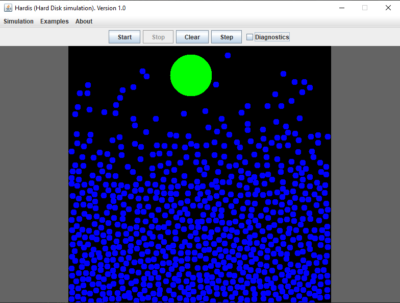 Hard Disk simulation